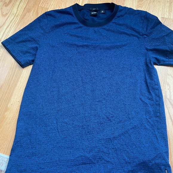 Men’s slim fit crew neck tee by Hugo Boss in size L - Picture 3 of 5